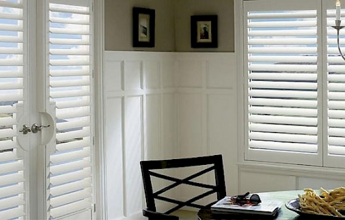 Dining Room Shutters in Tampa Bay, Florida Dining Room Shutters in Tampa Bay, Florida